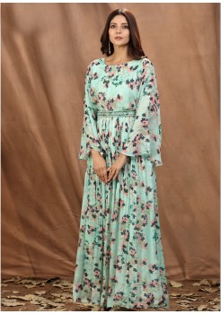 Rama  Viscose Designer Gown